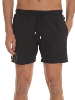 BOSS, Herren Badeshorts Iconic, Black, M von BOSS