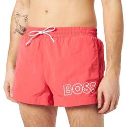 BOSS, Herren Badeshorts Mooneye, Medium Red, XL von BOSS