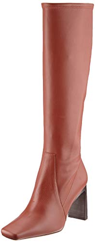 BOSS Damen Alek STR.Long B85-NC Kniehohe Stiefel, Rust/Copper224, 37.5 EU von BOSS