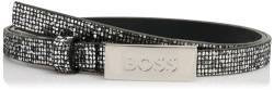 BOSS Damen Amber-GLI_Sz15 Belt, Silver41, 95 von BOSS