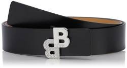 BOSS Damen BB_Icon_Sr35 Belt, Black2, 90 von BOSS