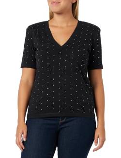 BOSS Damen C_Ember T Shirt, Black1, L EU von BOSS