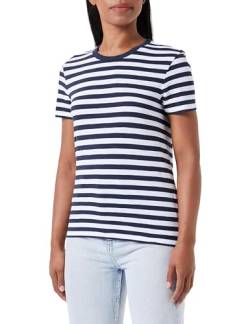 BOSS Damen C_Esla_Striped T Shirt, Open Miscellaneous992, Small von BOSS