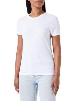 BOSS Damen C_Esla T Shirt, White100, Large von BOSS