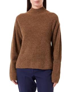 BOSS Damen C_Fagda Knitted Sweater, Rust/Cooper220, Large von BOSS