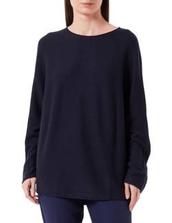 BOSS Damen C_Faland Knitted Sweater, Dark Blue404, L von BOSS