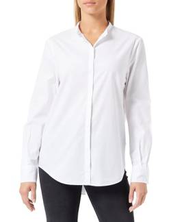 BOSS Damen C_befelize_21 Blouse, White100, 36 EU von BOSS