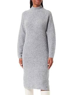 BOSS Damen C_fagdasa Knitted Dress, Silver40, S EU von BOSS