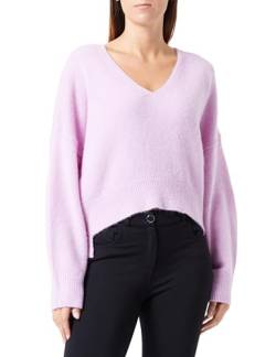 BOSS Damen C_fakalu Knitted Sweater, Light/Pastel Pink680, XL EU von BOSS