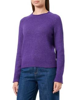 BOSS Damen C_fesperana Knitted Sweater, Open Purple551, XL EU von BOSS