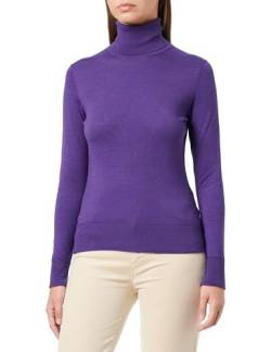 BOSS Damen C_fiddiasa Knitted Sweater, Open Purple551, L EU von BOSS