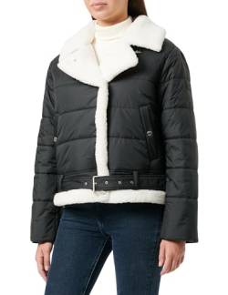 BOSS Damen C_pabika OUTERWEAR JACKET, Black1, 44 EU von BOSS