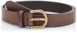 BOSS Damen Elen_Sz25 Belt, Dark Brown204, 85 von BOSS