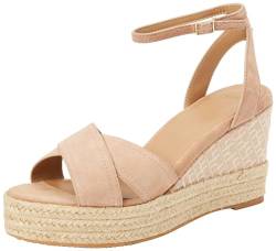 BOSS Damen Madeira_SAWDG_sdcveb Sandal, Light/Pastel Brown235, 38 EU von BOSS