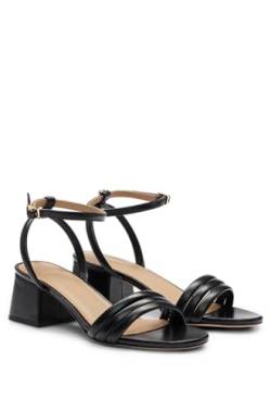 BOSS Damen Melanie_Sandal50_NA Sandal, Black1, 36 EU von BOSS