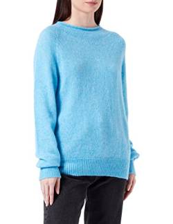 BOSS Women's C_Fesperanzan Sweater, Open Blue, S von BOSS