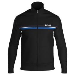 BOSS Herren Authentic JacketZ mit Logo, Black, L von BOSS
