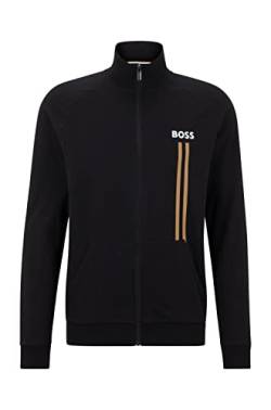 BOSS Herren Authentic Z Loungewear_Jacket, Black001, XL von BOSS
