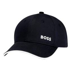 BOSS Herren Basecap Kopfbedeckung Kappe Cap Bold, Farbe:Navy, Artikel:-402 Dark Blue von BOSS