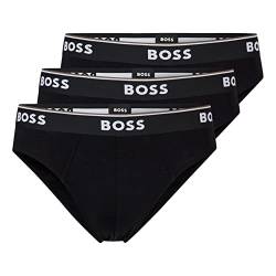 BOSS Herren Brief, 3er Pack Power, Black, M von BOSS