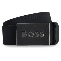BOSS Herren Icon-S1_Sz40 Belt, Black3, 90 von BOSS