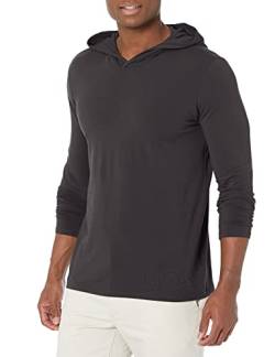 BOSS Herren Identity Langärmeliges Lounge-T-Shirt Unterhemd, dunkelgrau, XL von BOSS