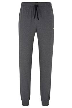 BOSS Herren Jogginghose Freizeithose Homewear Loungewear Mix&Match Pants, Farbe:Grau, Größe:M, Artikel:-010 Charcoal von BOSS