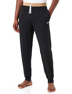 BOSS Herren Jogginghose Freizeithose Loungewear Balance Pants, Farbe:Schwarz, Artikel:-001 Black, Größe:2XL von BOSS