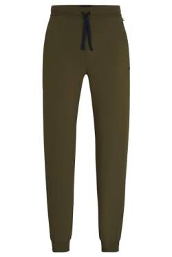 BOSS Herren Jogginghose Homewear Loungewear Mix&Match Pants, Farbe:Grün, Hosengröße:L, Artikel:-307 Dark Green von BOSS