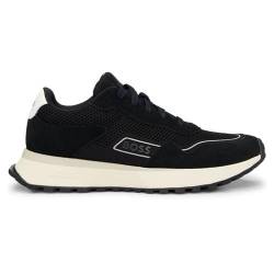 BOSS Herren Jonah_Runn_knsd Running, Black1, 45 EU von BOSS