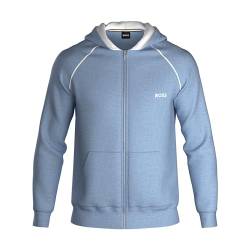 BOSS Herren Mix&Match Jacket H Loungewear_Jacket, Light/Pastel Blue452, M von BOSS