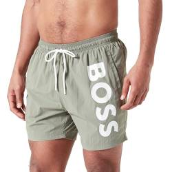 BOSS Herren Octopus Swim_Short, Beige/Khaki250, S von BOSS