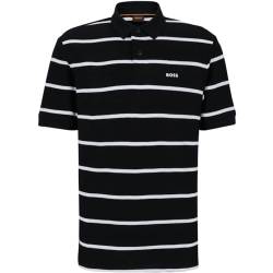 BOSS Herren PalesStripe, Black1, L EU von BOSS