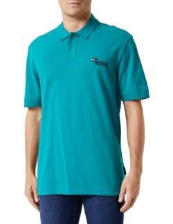 BOSS Herren Peglitchlogo, Dark Green303, XL von BOSS