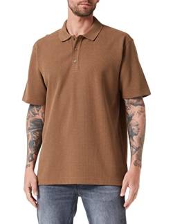 BOSS Herren Petempesto Polo, Open Beige280, L von BOSS