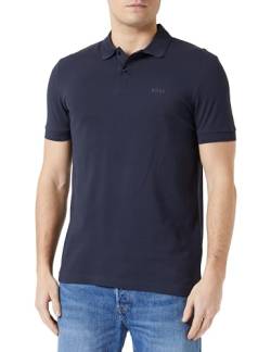 BOSS Herren Pio 1 Polo, Dark Blue402, XXL EU von BOSS