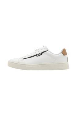 BOSS Herren Rhys_Tenn_pusdth Tennis, Open White, 43 EU von BOSS