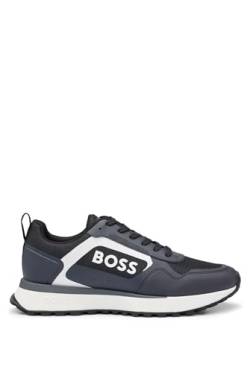 BOSS Herren Schuhe Halbschuhe Turnschuhe Sneakers Jonah Runn merb, Farbe:Blau, Schuhgröße:EUR 43, Artikel:-401 Dark Blue von BOSS