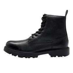 BOSS Herren Schuhe Schnürschuh Stiefel Boots Adley halb, Farbe:Schwarz, Schuhgröße:EUR 43, Artikel:50503557-001 black von BOSS