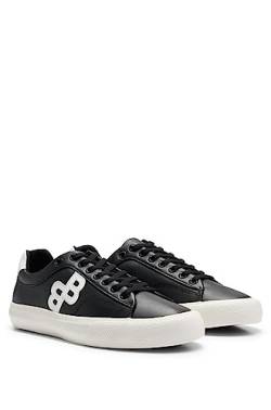 BOSS Herren Sneaker Aiden_Tenn_flBB, Black, 42 EU / 8 UK von BOSS