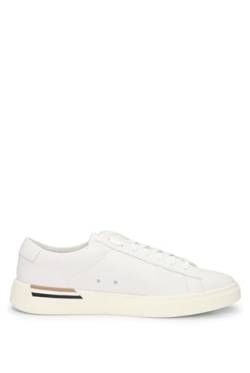 BOSS Herren Sneaker Clint_Tenn_LTT, White, 43 von BOSS