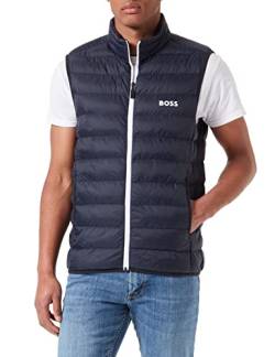 BOSS Herren Steppweste V_Thor Blau Medium von BOSS