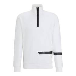 BOSS Herren Sweat 1, White100, 4X-Large von BOSS