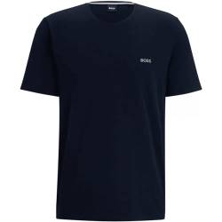 BOSS Herren T-Shirt Mix & Match mit Logo, DarkBlue, XXL von BOSS