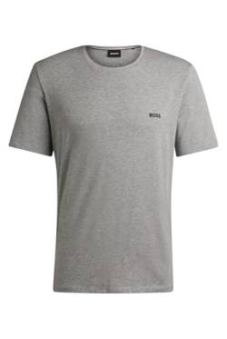 BOSS Herren T-Shirt Mix & Match mit Logo, Medium Grey, L von BOSS