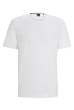 BOSS Herren T-Shirt Mix & Match mit Logo, White, XXL von BOSS
