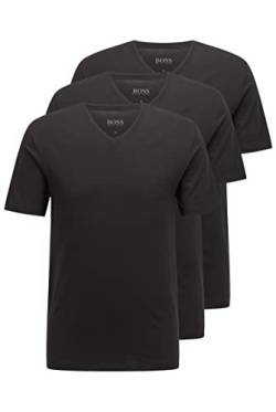 BOSS Herren T-Shirt VN 3P CO Dreier-Pack T-Shirts aus Baumwolle mit V-Ausschnitt von BOSS