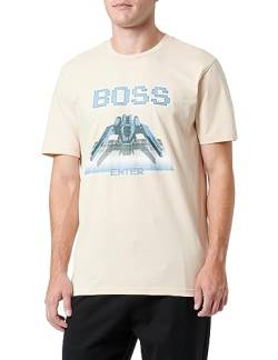 BOSS Herren TeEnter, Open Beige290, XXL von BOSS