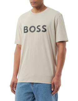 BOSS Herren Tee 1 T-Shirt, Light Beige271, L EU von BOSS
