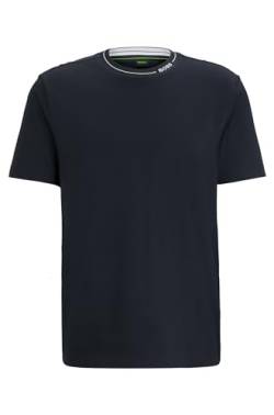 BOSS Herren Tee 11 T_Shirt, Dark Blue402, XL von BOSS